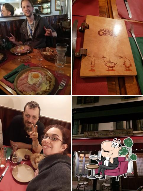 Siediti a un tavolo di Au Vieux-Carouge