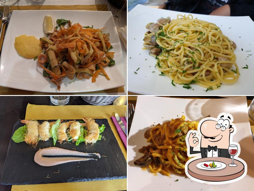 Cibo al Trattoria Ai Cacciatori