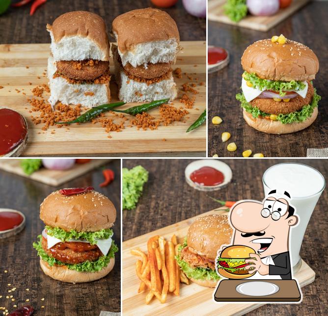 Treat yourself to a burger at BURGER LEAF