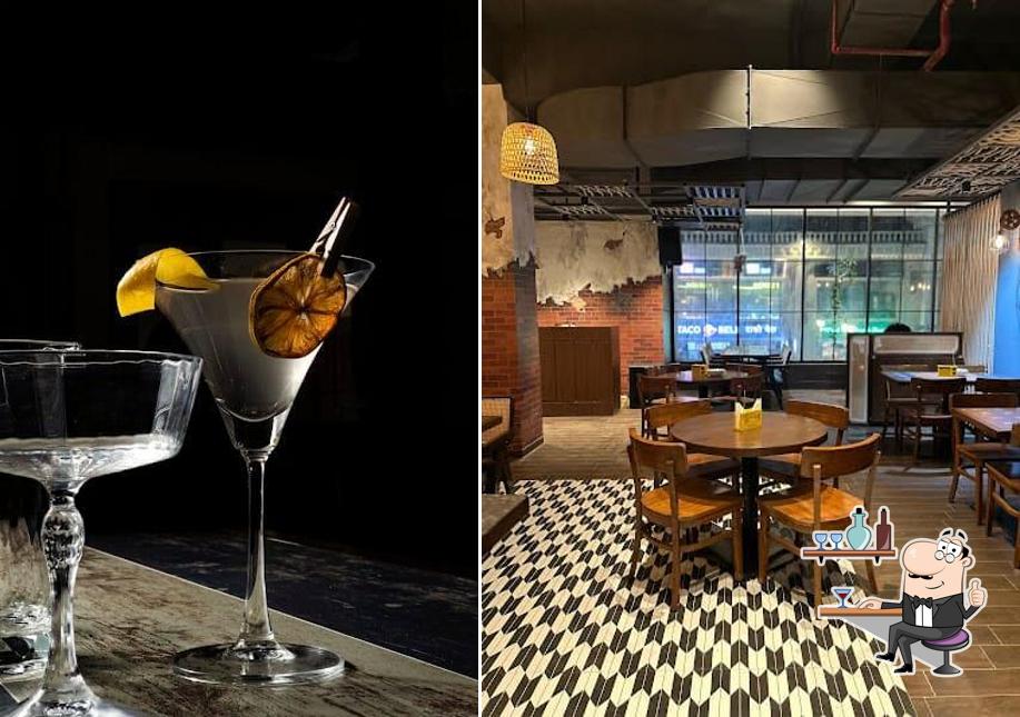 Check out how Belly Laughs Bistro and Tap looks inside