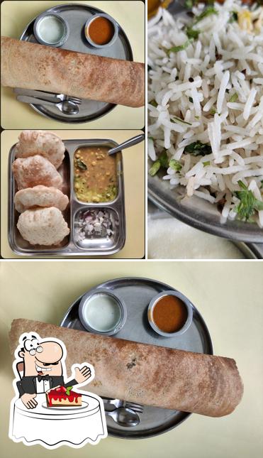 Chandan Family Restaurant serves a selection of sweet dishes