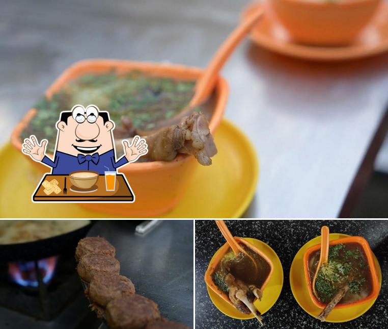 Food at Daddy Chicken Soup