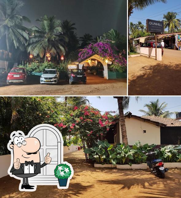 Check out how Dunhill Restaurant looks outside