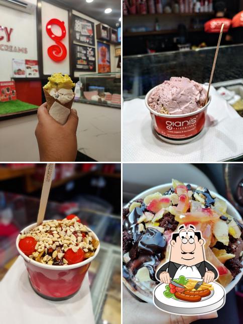 Meals at Giani's Ice Cream