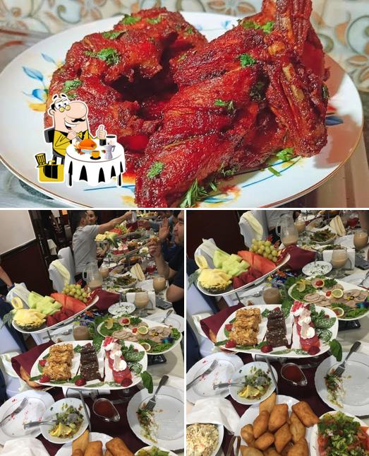 Food at Lazzat Restaurant hotal