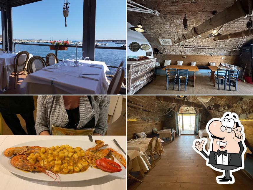 Dai un'occhiata agli interni di Osteria Vento in Poppa