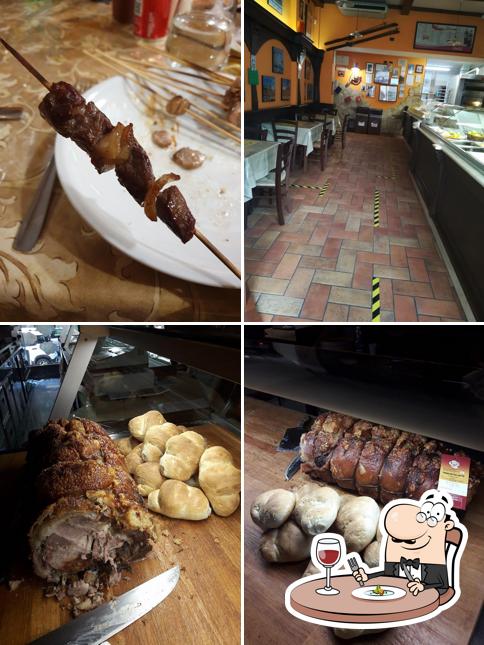 Platti al Pizzeria Antonio