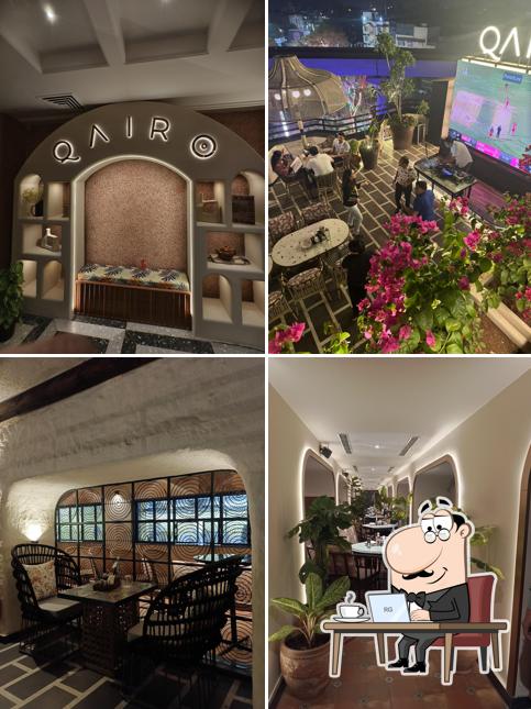 The interior of Qairo