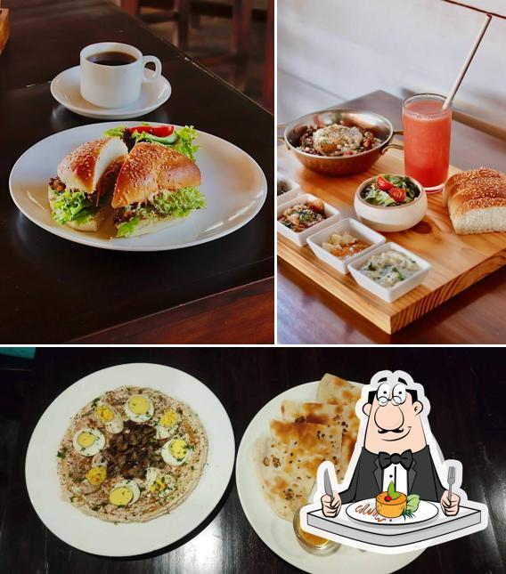 Food at A Cafe Amoana