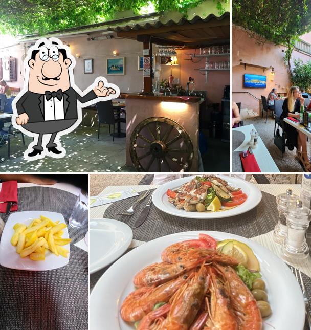 Dai un'occhiata agli interni di Aquarius Tavern