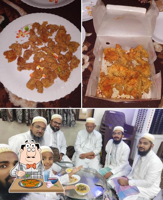 Chicken wings at Arab Jamat Khana
