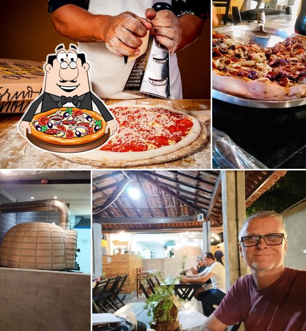 Escolha pizza no Forno 9 Pizzaria Artesanal