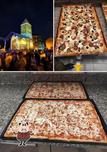 Gustop Pizzeria Paninoteca si caratterizza per la cibo e esterno