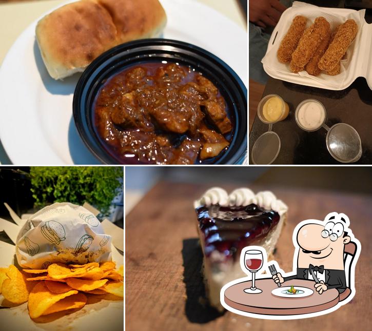 Meals at PAVLOV’S (burger joint)