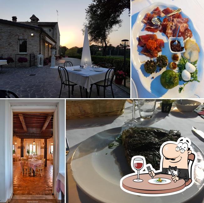 Cibo al Ristorante Country House Isola Belgatto