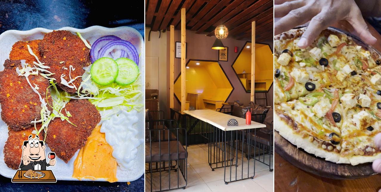 Try out pizza at Sidhu's Taste Buds