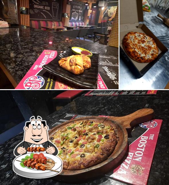 Meals at The boston pizza