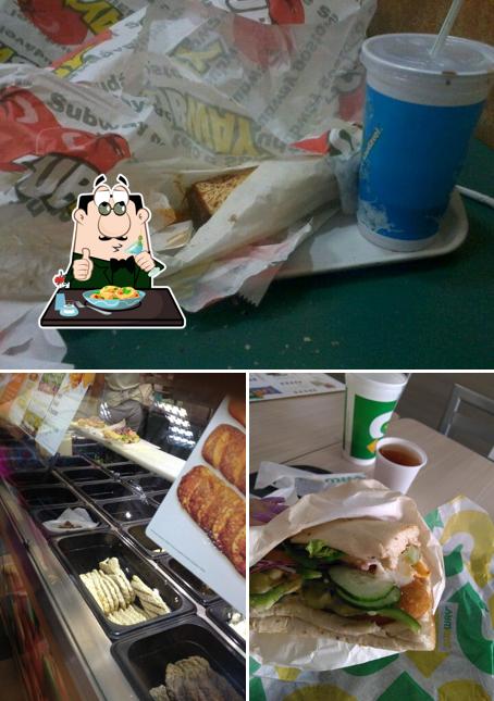 Platos en Subway