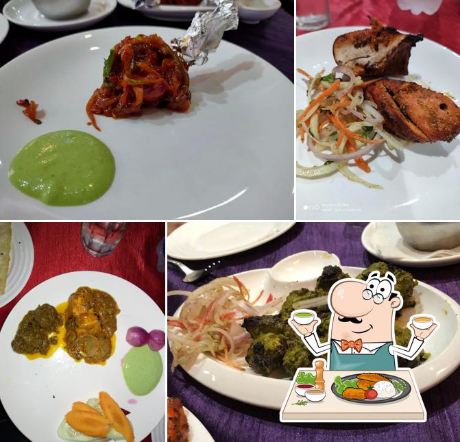 Food at The Maharaja Restaurant