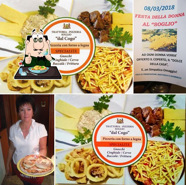 Platti al Trattoria Pizzeria Soglio