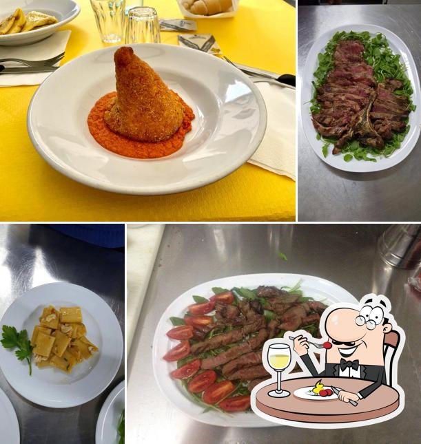Platti al Trattoria San Marco