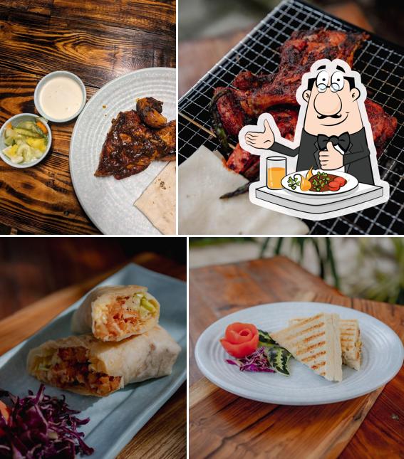 Food at Cafe Habibi Metro Yard