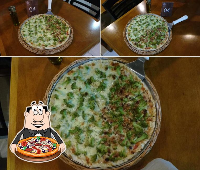 Experimente diferentes variedades de pizza