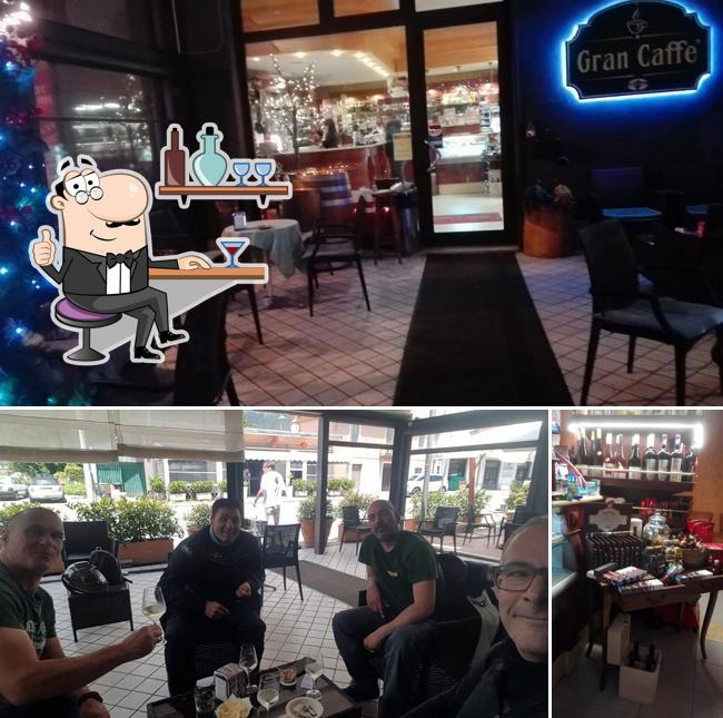 Gli interni di Gran Caffè
