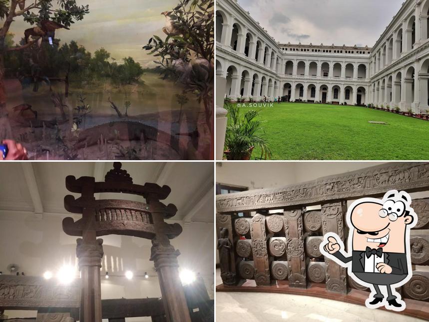You can get some fresh air outside Indian Museum Canteen