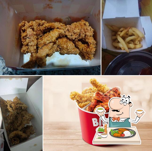 Fried calamari at KFC
