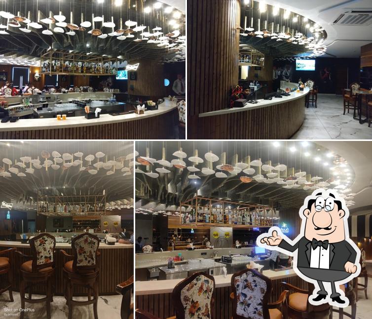 The interior of On The Rocks - Restobar & Lounge - Mahal