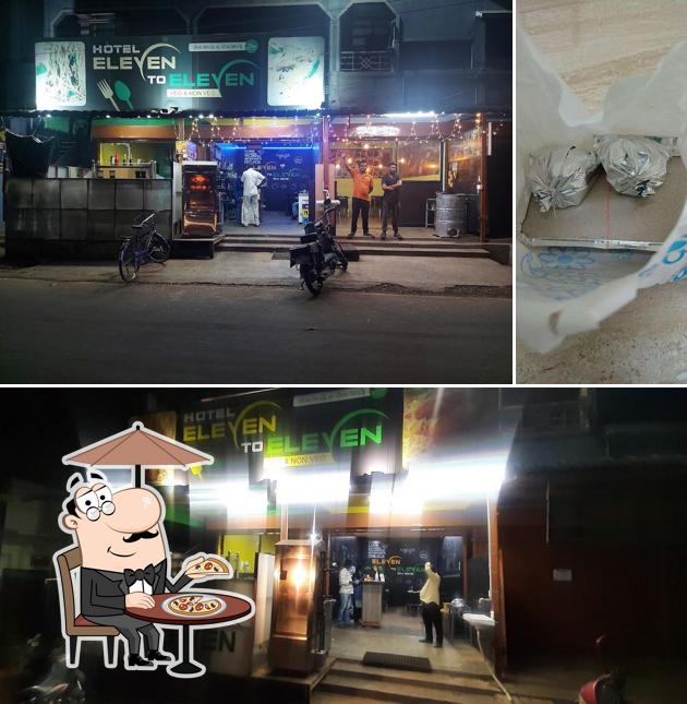 The exterior of Eleven to eleven hotel