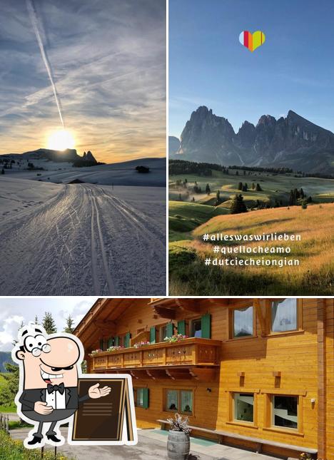 Gli esterni di Hotel Ritsch, Seiser Alm