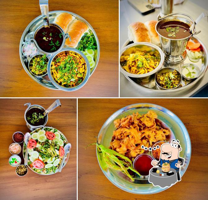 Food at Hotel S Mahadik Misal & Snacks centre