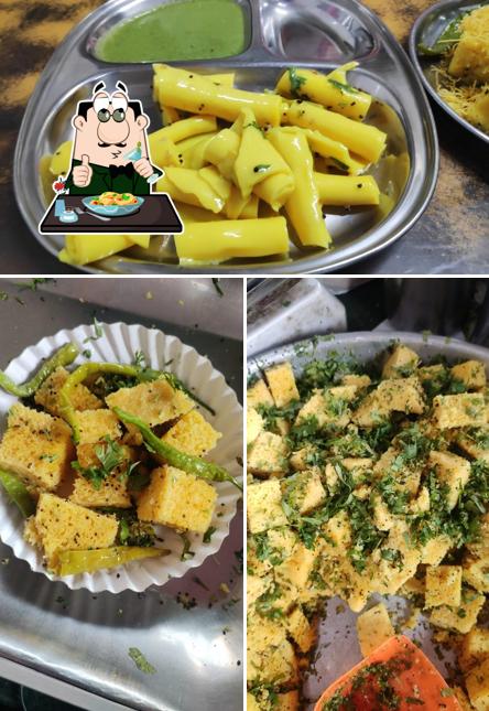 Food at Jay jalaram khaman house, sweets and lassi center