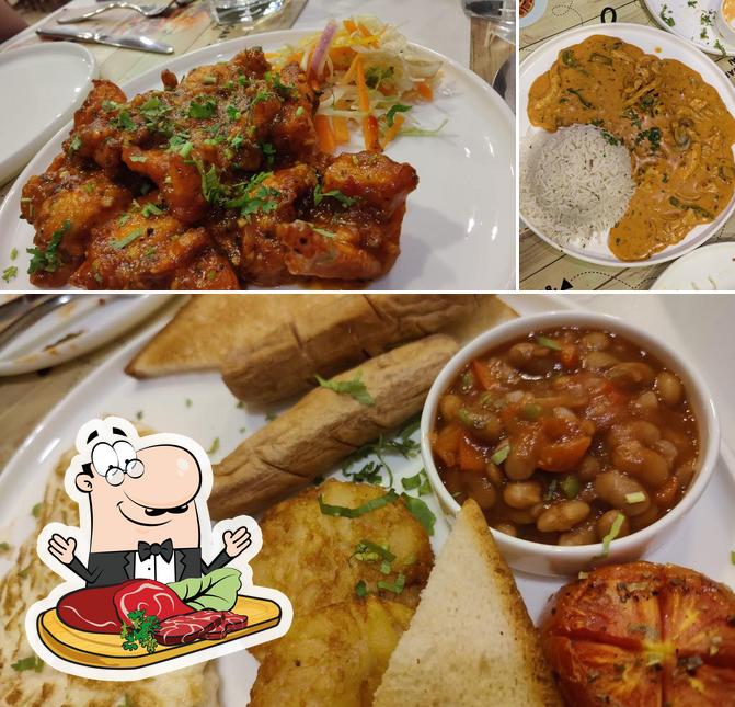 Try out meat meals at Jonah's Bistro, Ramapuram