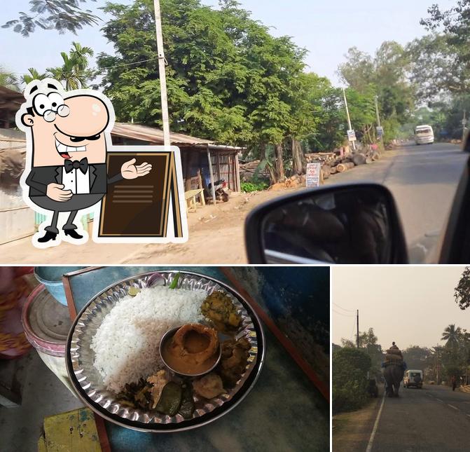 Maa Kali Hotel & Restaurant is distinguished by exterior and food