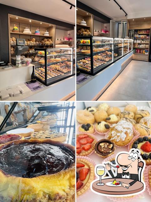 Cibo al Pasticceria Forno Vender