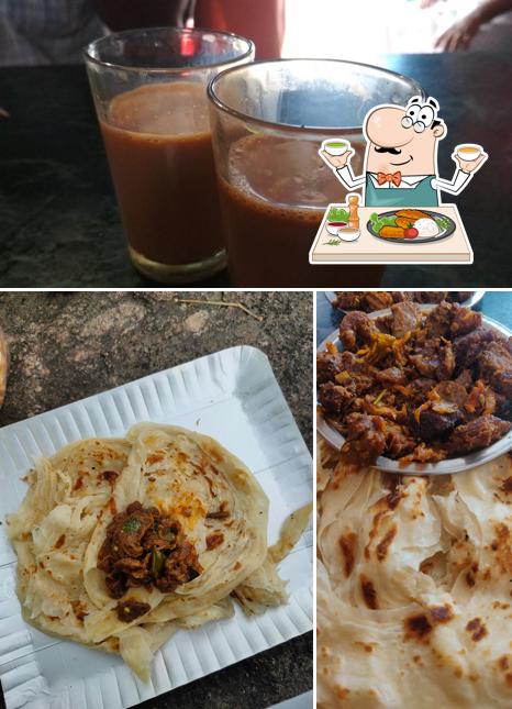 Take a look at the picture displaying food and beverage at Puthuma Tea Stall