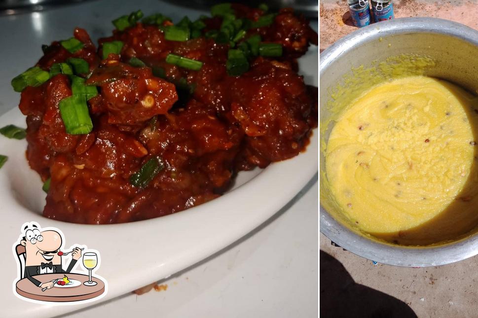 Food at Rich moon restaurant
