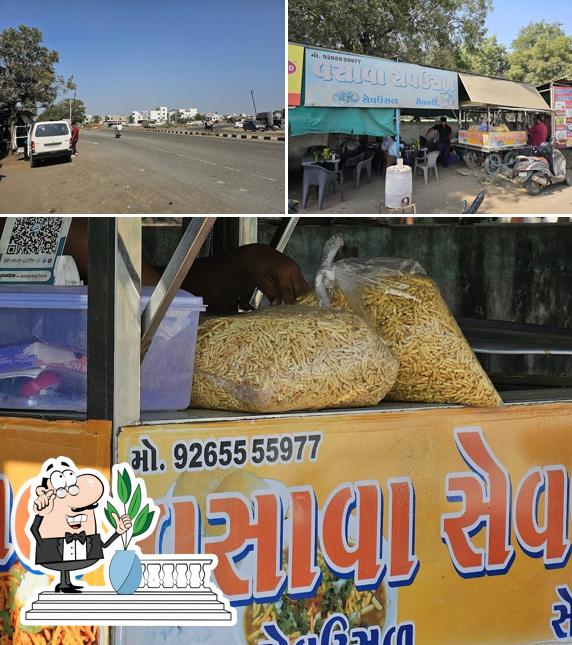 The exterior of VASAVA SEVUSAL ( વસાવા સેવઉસળ )
