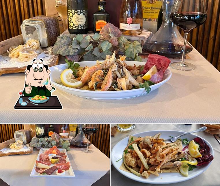 Fritto misto al Ristorante Il Cavaliere Nero