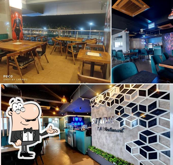 The interior of Stark Cafe Restaurant