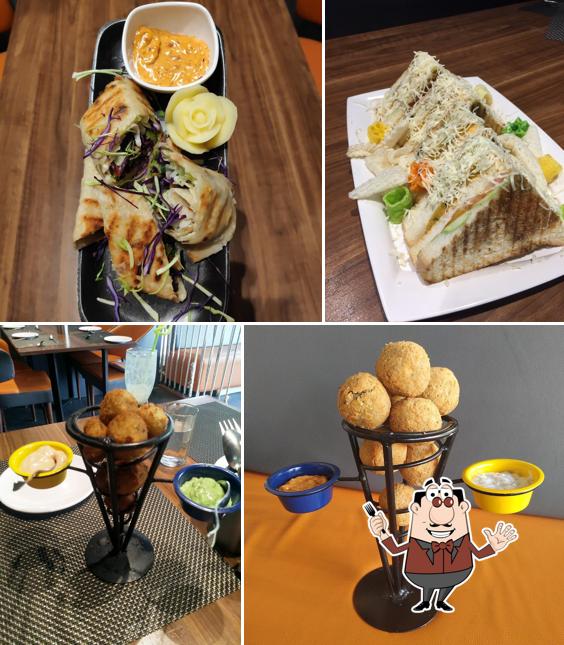 Food at Unique Eats Restro Cafe