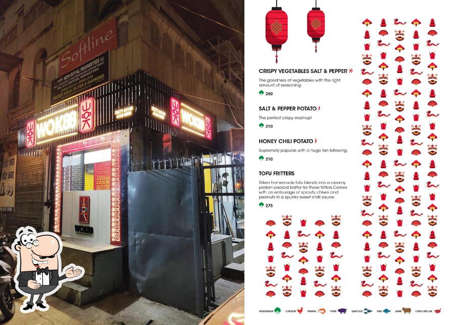 See the pic of Wok 88