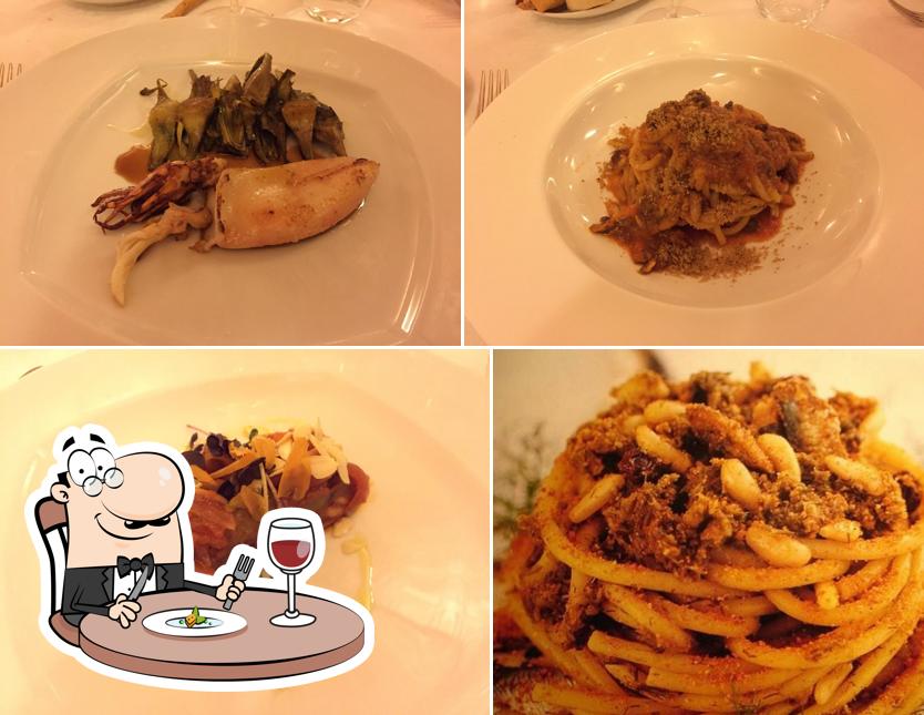 Cibo al Ristorante al Garamond