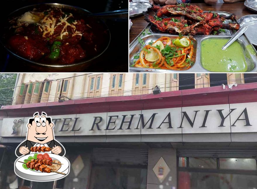 The restaurant's food and exterior