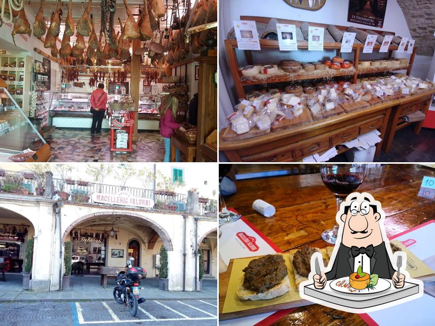 Cibo al Antica Macelleria Falorni