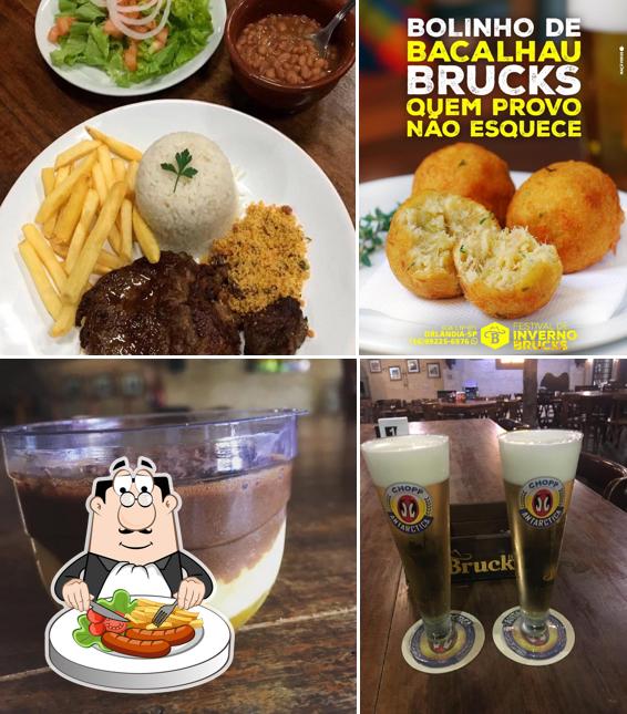 A imagem do Brucks Bar’s comida e bebida