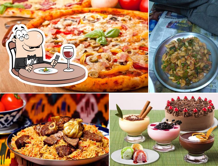 Food at MV Ganga Vihar Floating Restaurant